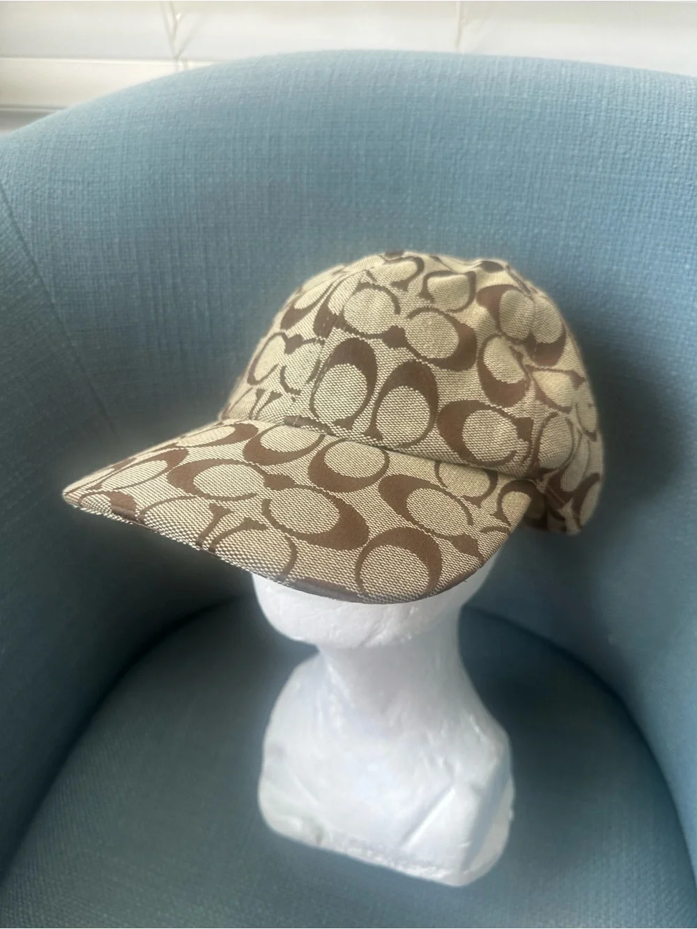 Coach Signature Jacquard Baseball Hat